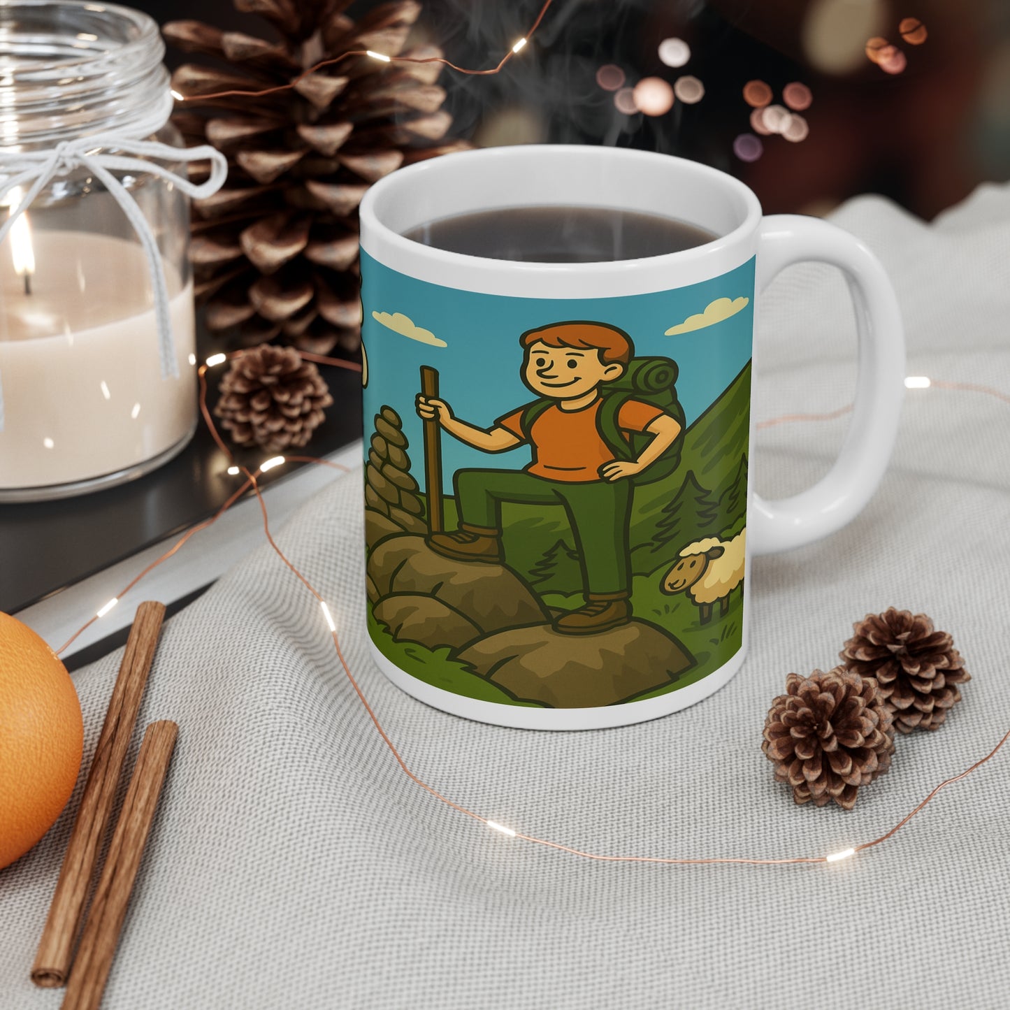 Munros? Completed It Mate Mug - For her - Funny Adventure Cup for Hikers | Outdoor Gift for Nature Lovers and Walkers