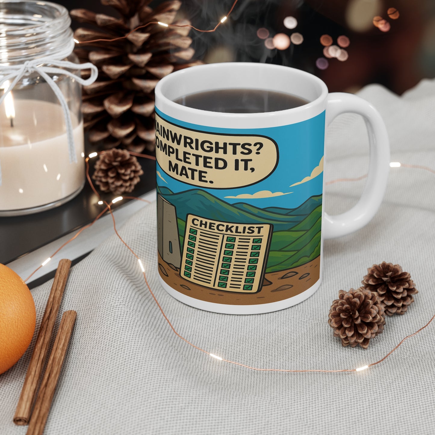 Wainwrights Completed It Mate Mug - For her - Funny Adventure Cup for Hikers | Outdoor Gift for Nature Lovers and Walkers
