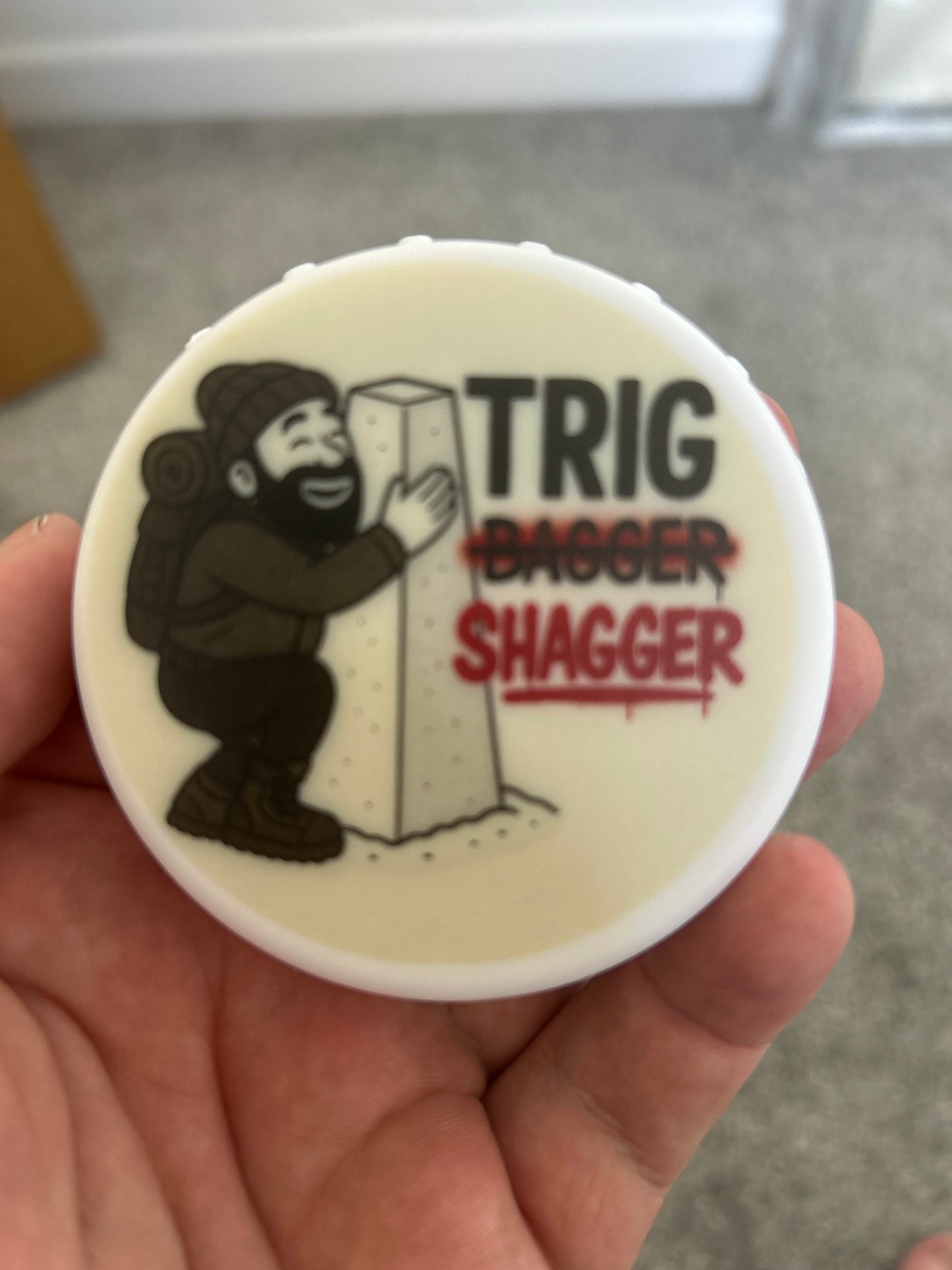 Trig Bagger Bottle Opener - Funny Hiking Gift for Him | Magnetic Beer Opener for Walkers, Campers & Outdoor Lovers