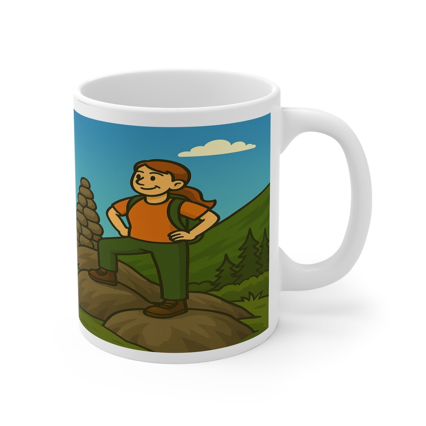 Munros? Completed It Mate Mug - For her - Funny Adventure Cup for Hikers | Outdoor Gift for Nature Lovers and Walkers