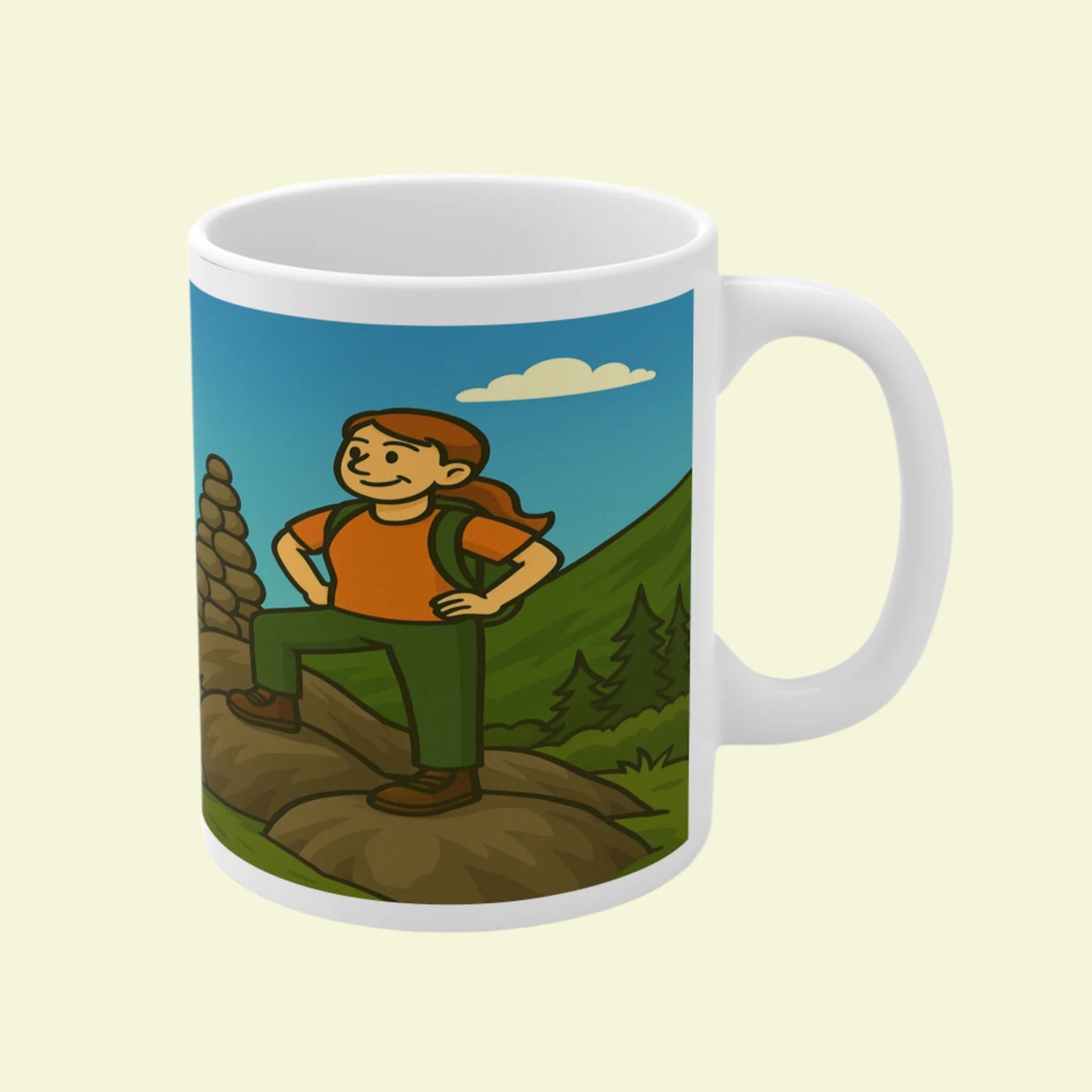 Munros Completed It Mate coffee mug - ceramic style for outdoorsy women