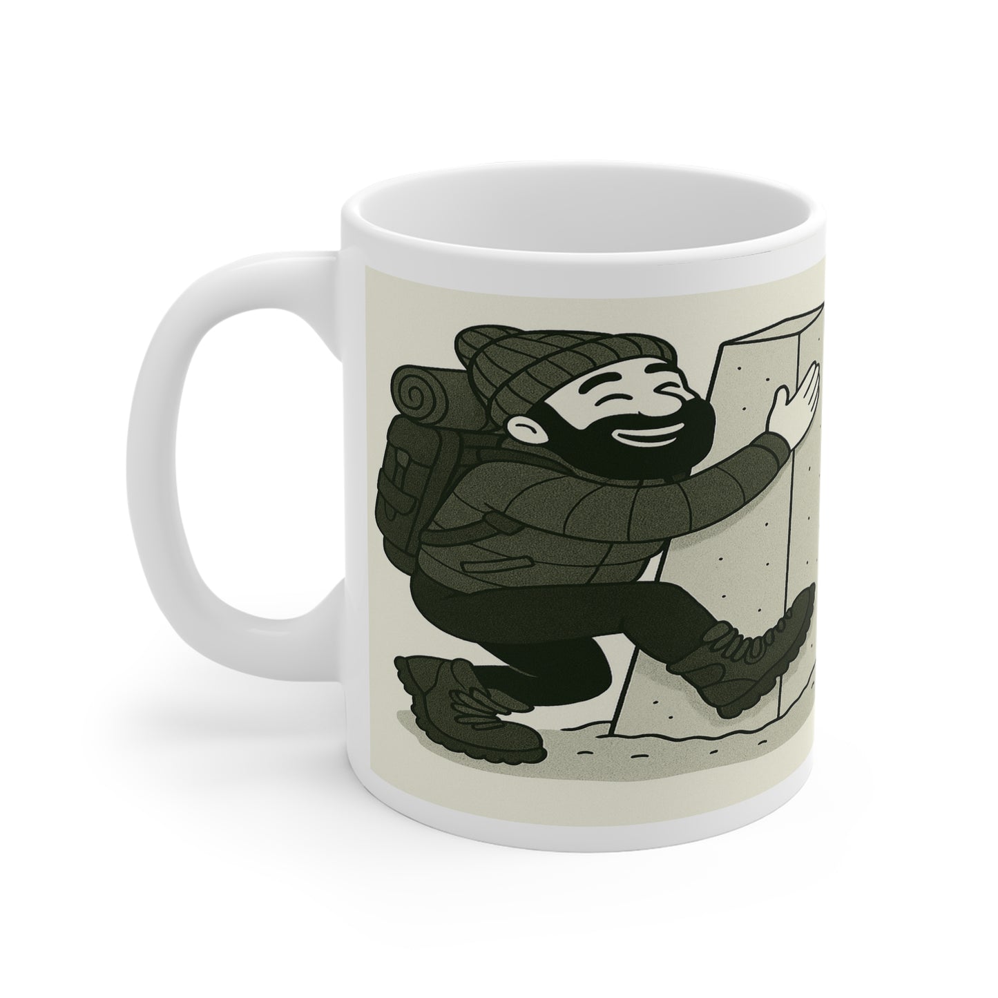 Trig Bagger Mug - For him - Funny Adventure Cup for Hikers | Outdoor Gift for Nature Lovers and Walkers