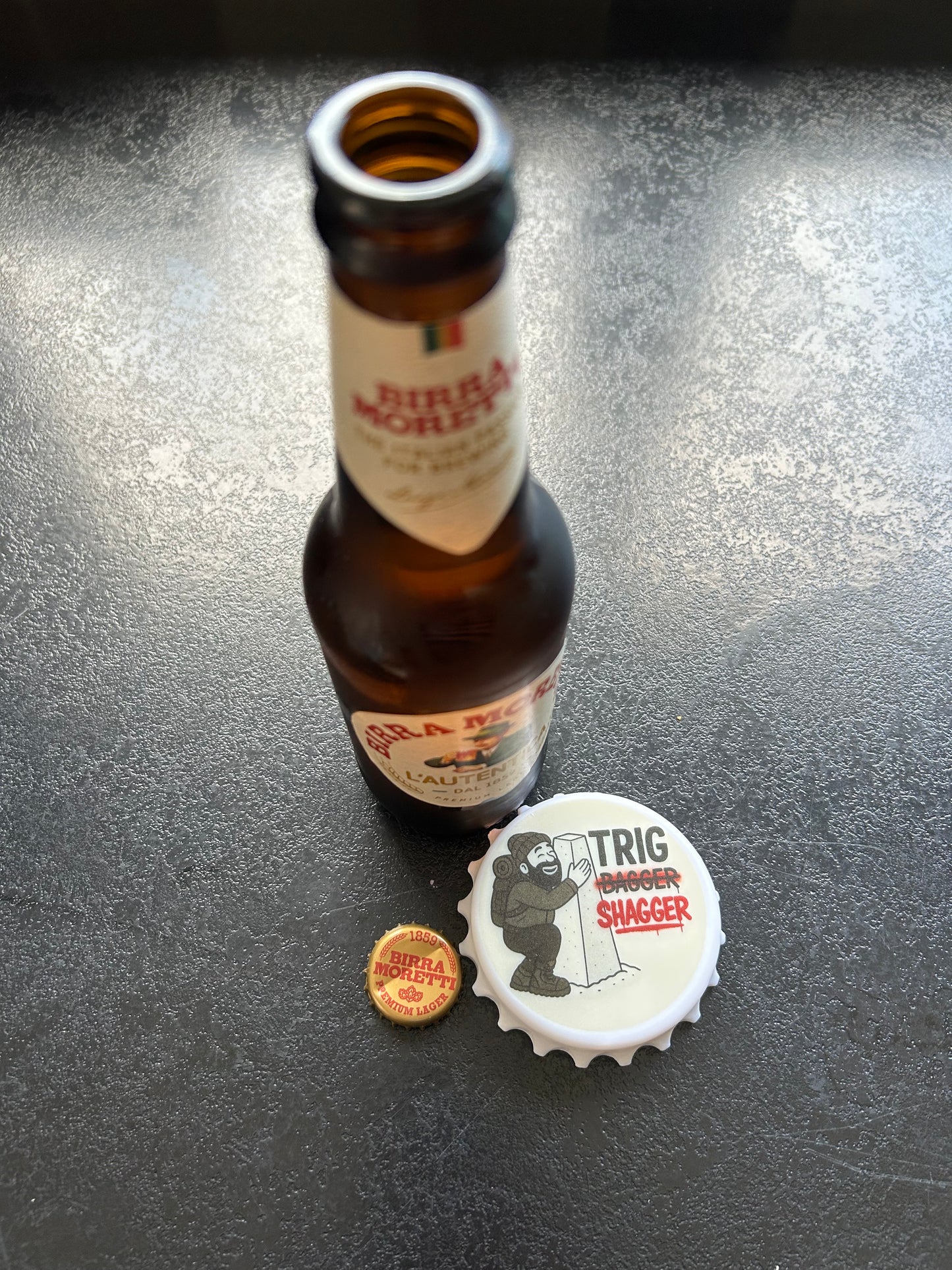 Trig Bagger Bottle Opener - Funny Hiking Gift for Him | Magnetic Beer Opener for Walkers, Campers & Outdoor Lovers