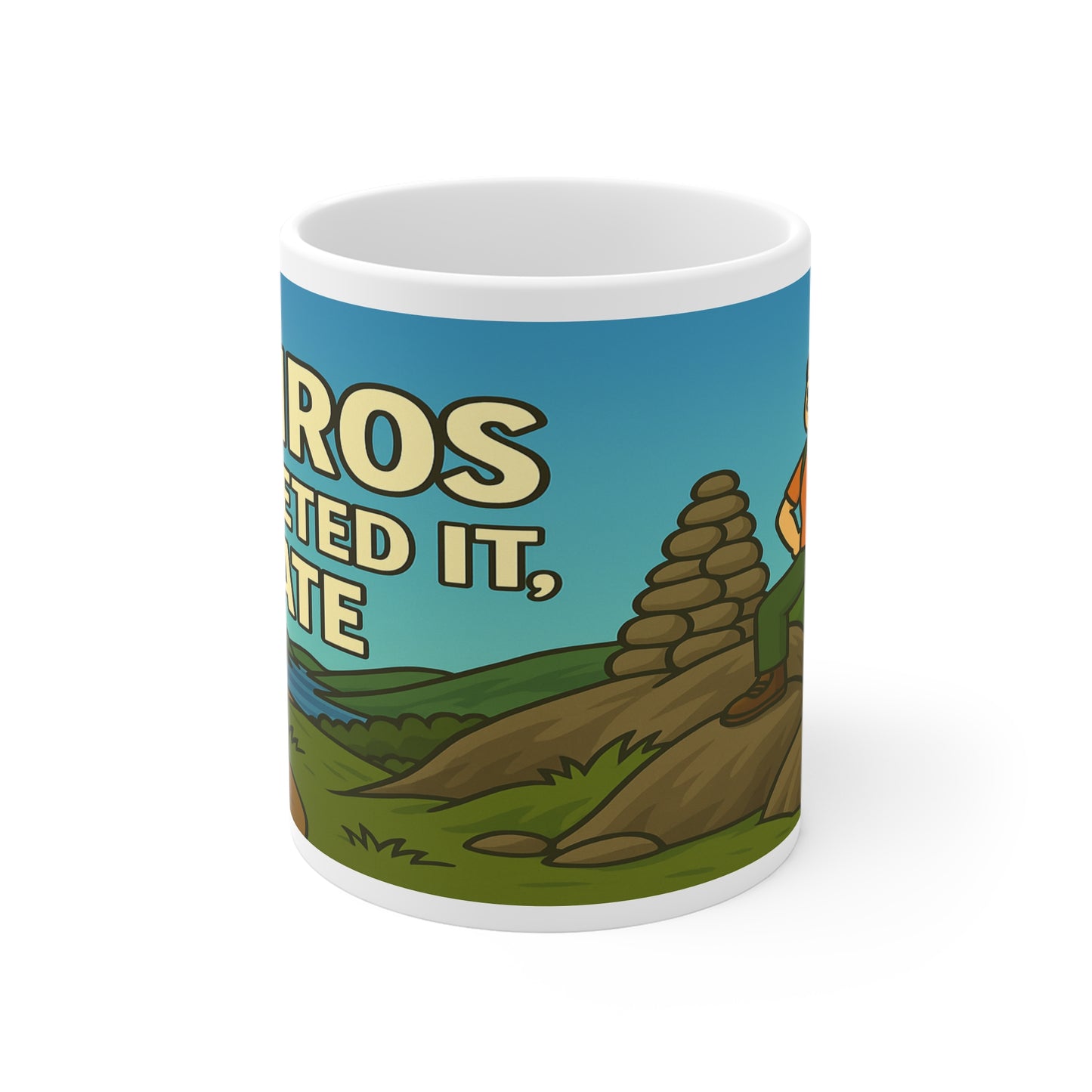 Munros? Completed It Mate Mug - For her - Funny Adventure Cup for Hikers | Outdoor Gift for Nature Lovers and Walkers