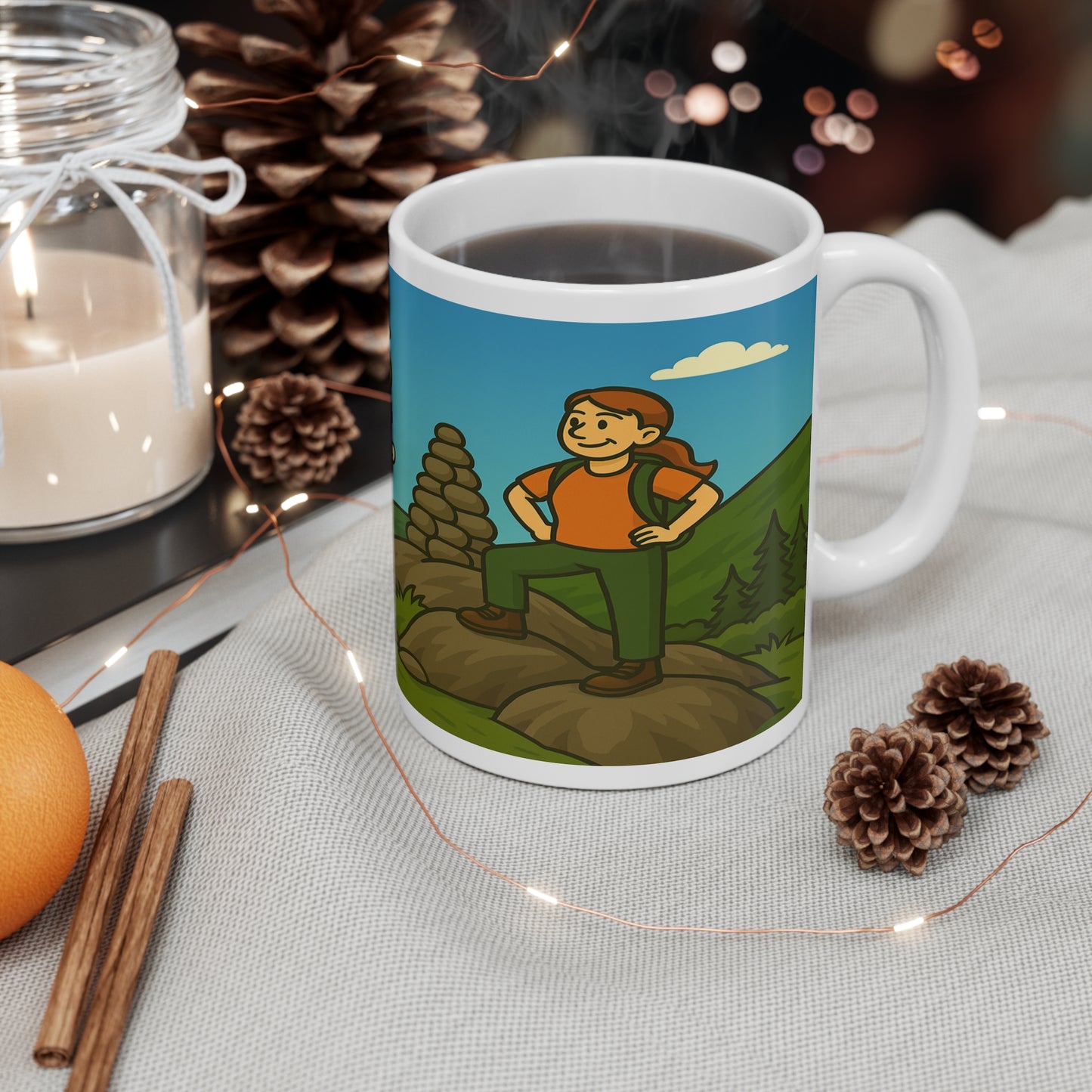 Munros? Completed It Mate Mug - For her - Funny Adventure Cup for Hikers | Outdoor Gift for Nature Lovers and Walkers