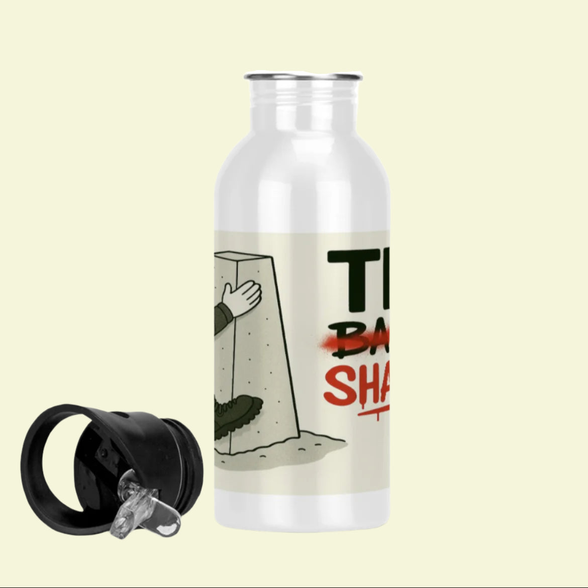 Walking and hiking bottle for men - Trig Bagger 600ml