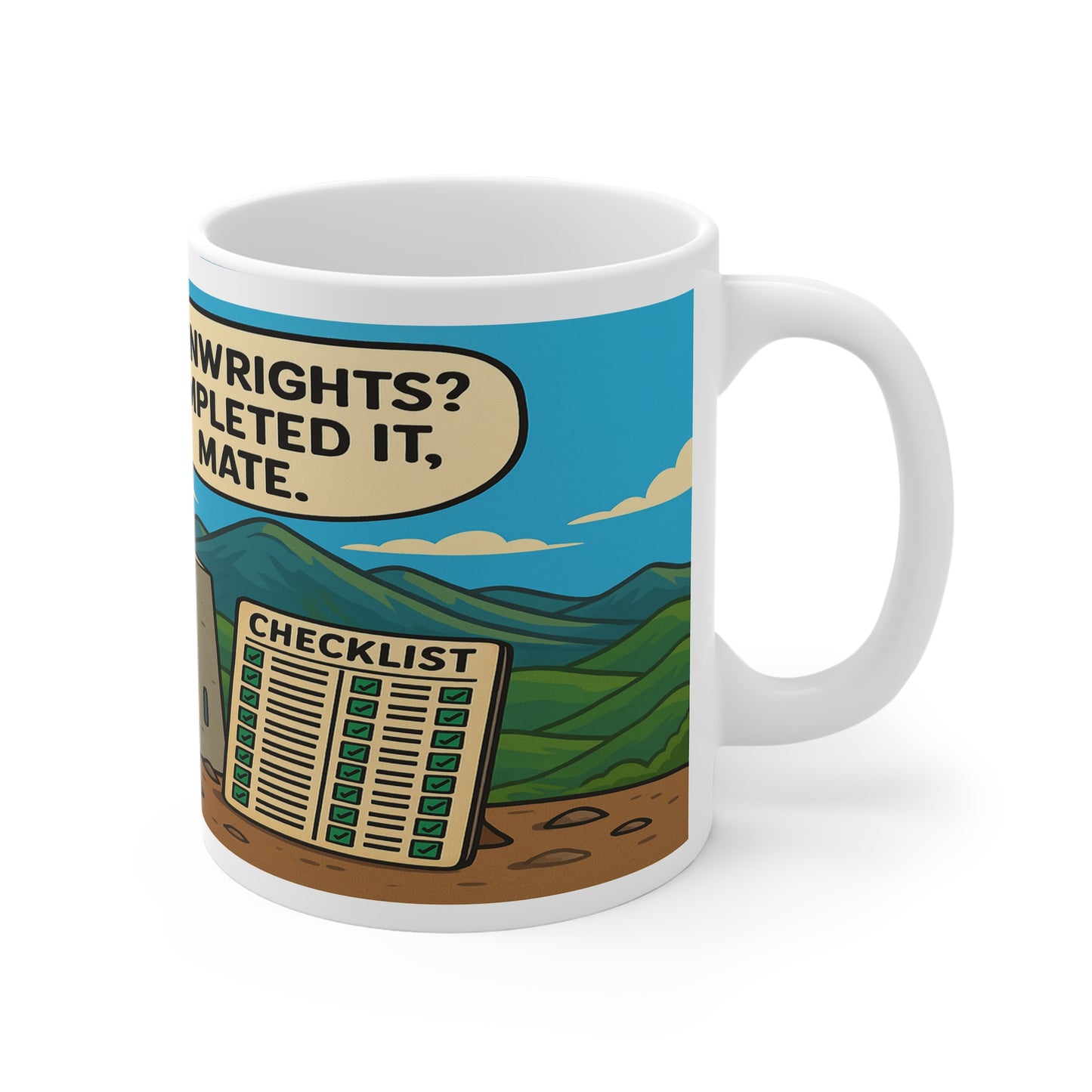 Wainwrights Completed It Mate Mug - For her - Funny Adventure Cup for Hikers | Outdoor Gift for Nature Lovers and Walkers