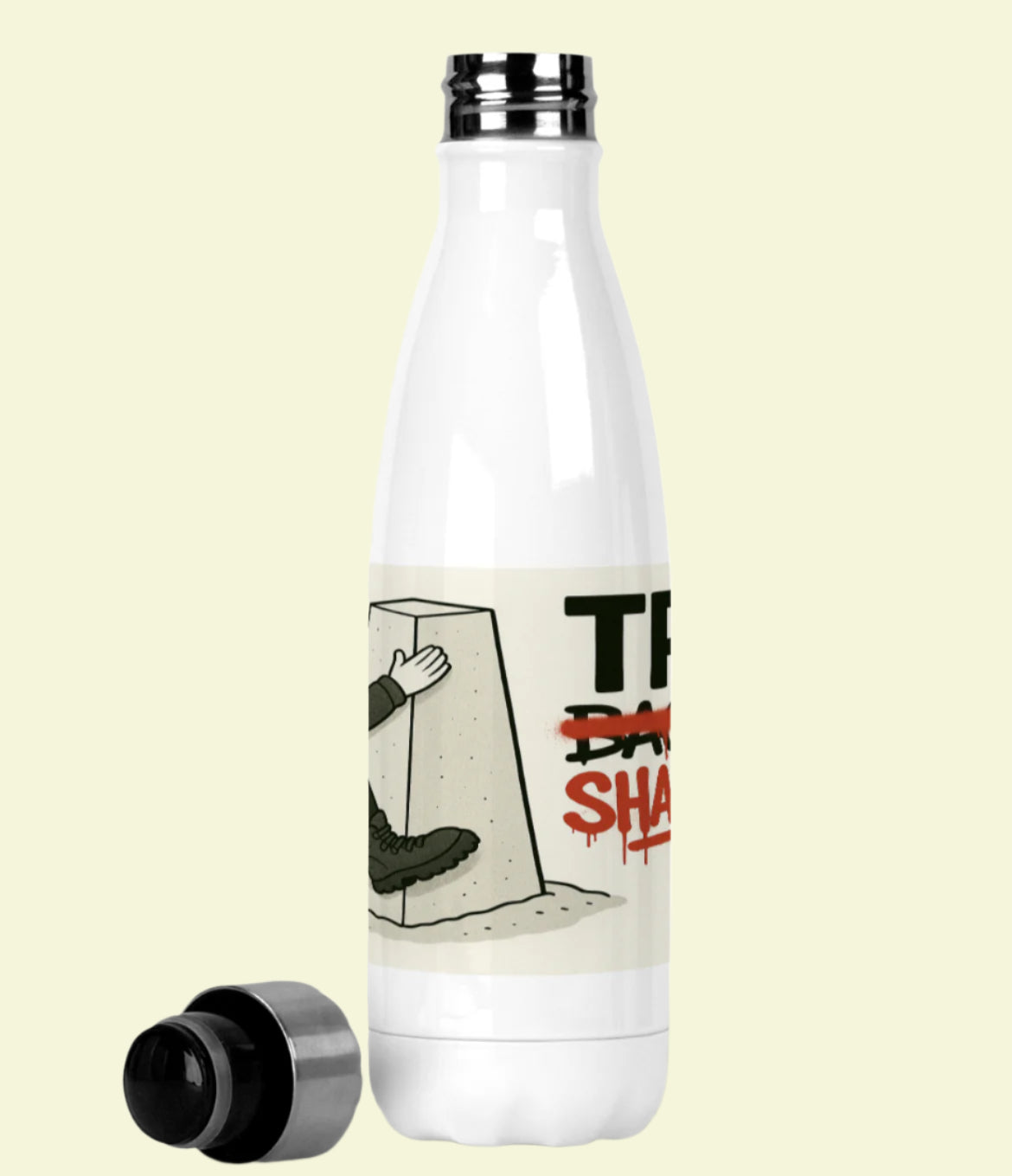 500ml Trig Bagger bottle for adventurous women - outdoors theme