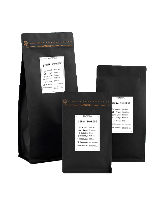 Serra Sunrise Coffee – Brazilian Medium Roast (250g / 500g / 1kg)