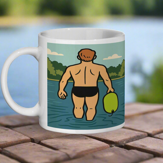 Left Side wild swim wanker