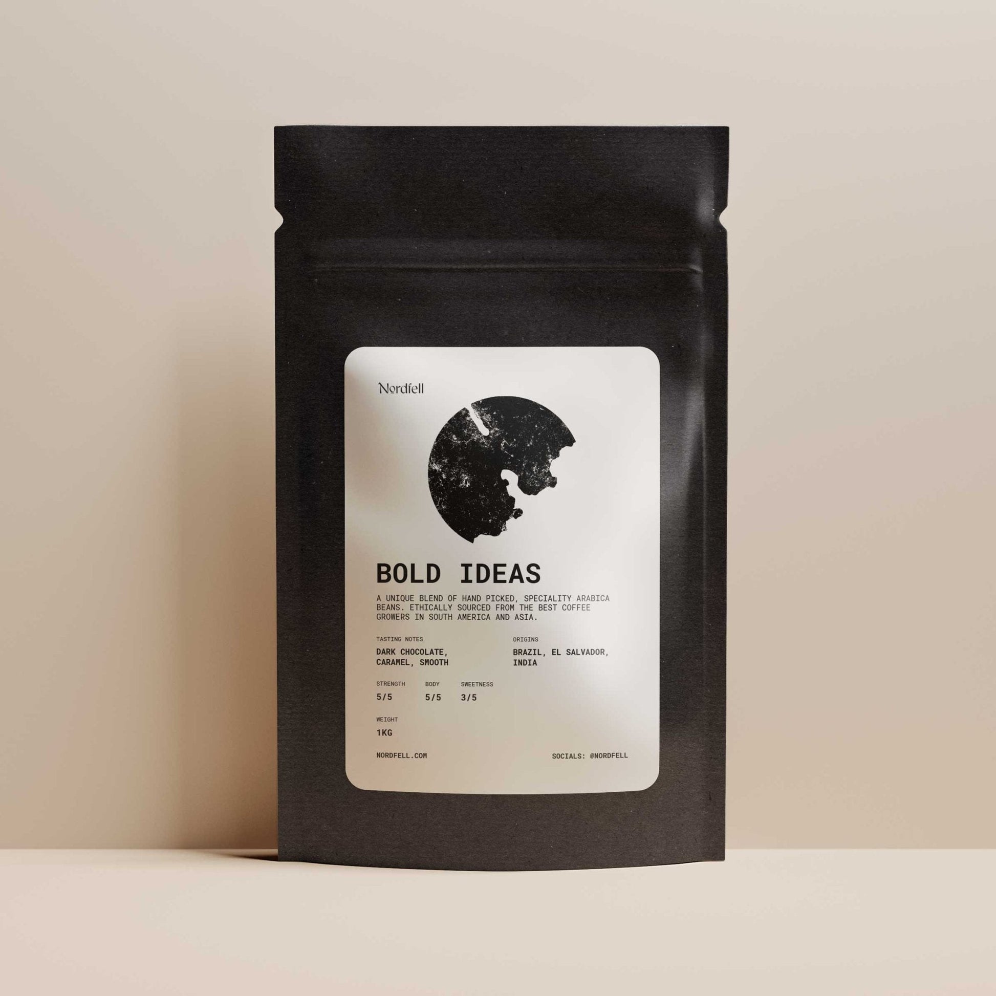 Bold Ideas Coffee – Dark Roast Blend (1kg)