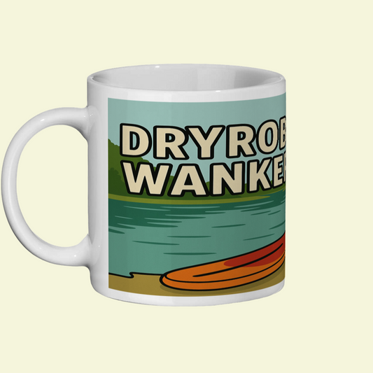 dryrobe wanker for her mug