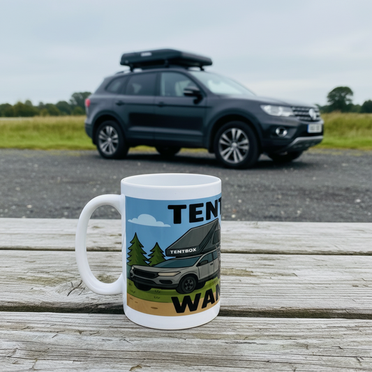Ceramic Mug 15oz – Tentbox Wanker for Him | Funny Camping Gift