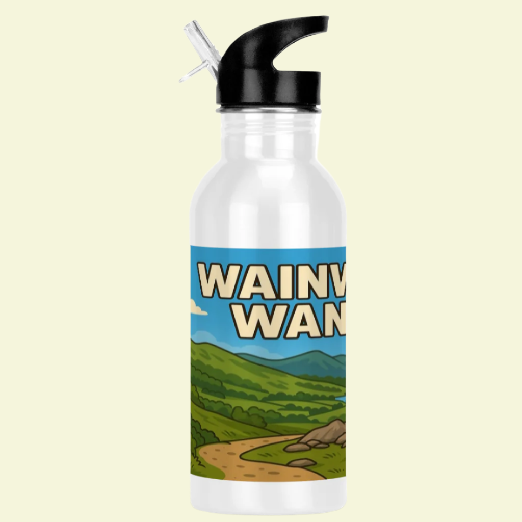Wainwright Wanker hiking bottle for her - Lake District - 600ml size