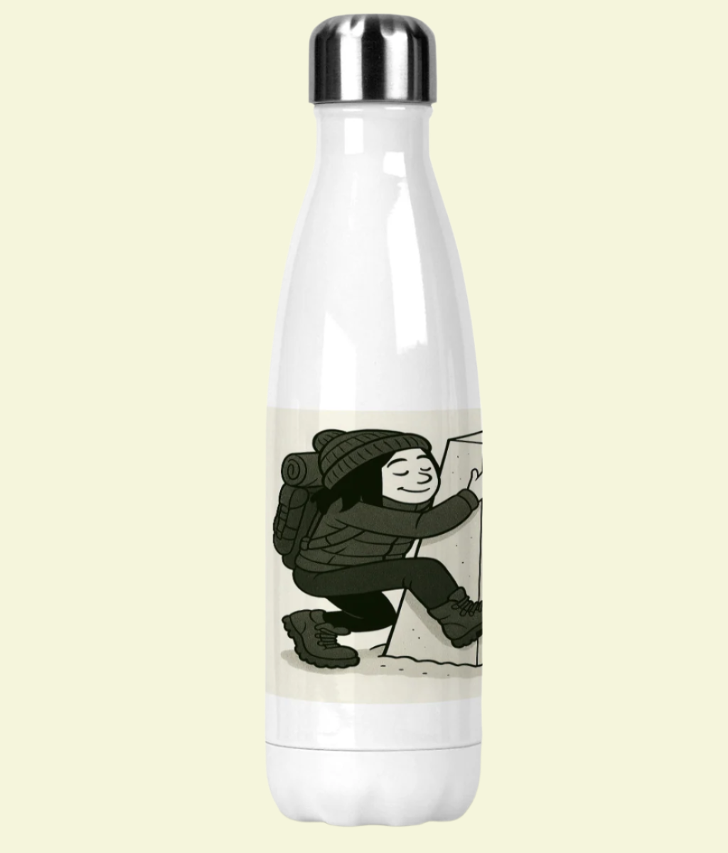 Novelty 500ml bottle for ladies who bag trig points - Trig Bagger