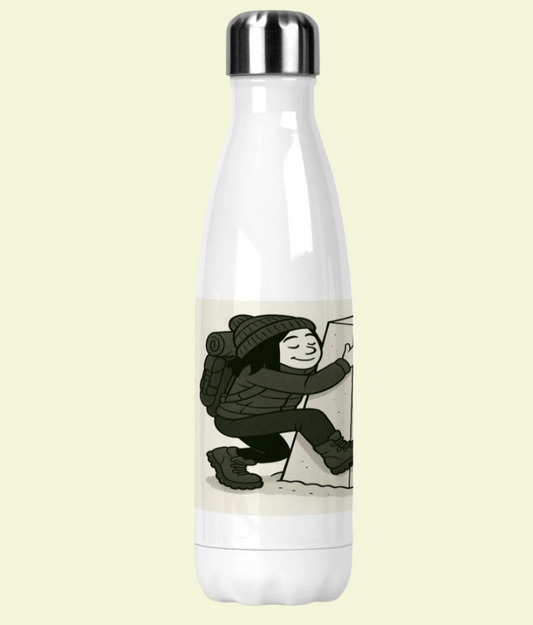 Novelty 500ml bottle for ladies who bag trig points - Trig Bagger