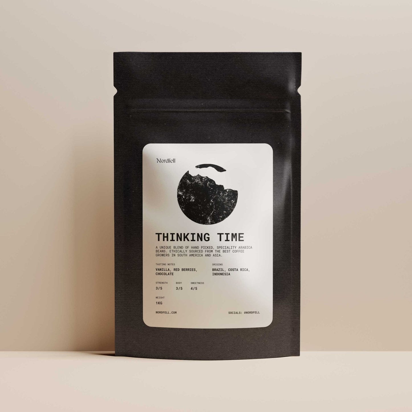 Thinking Time Coffee – Light-Medium Roast (1kg)