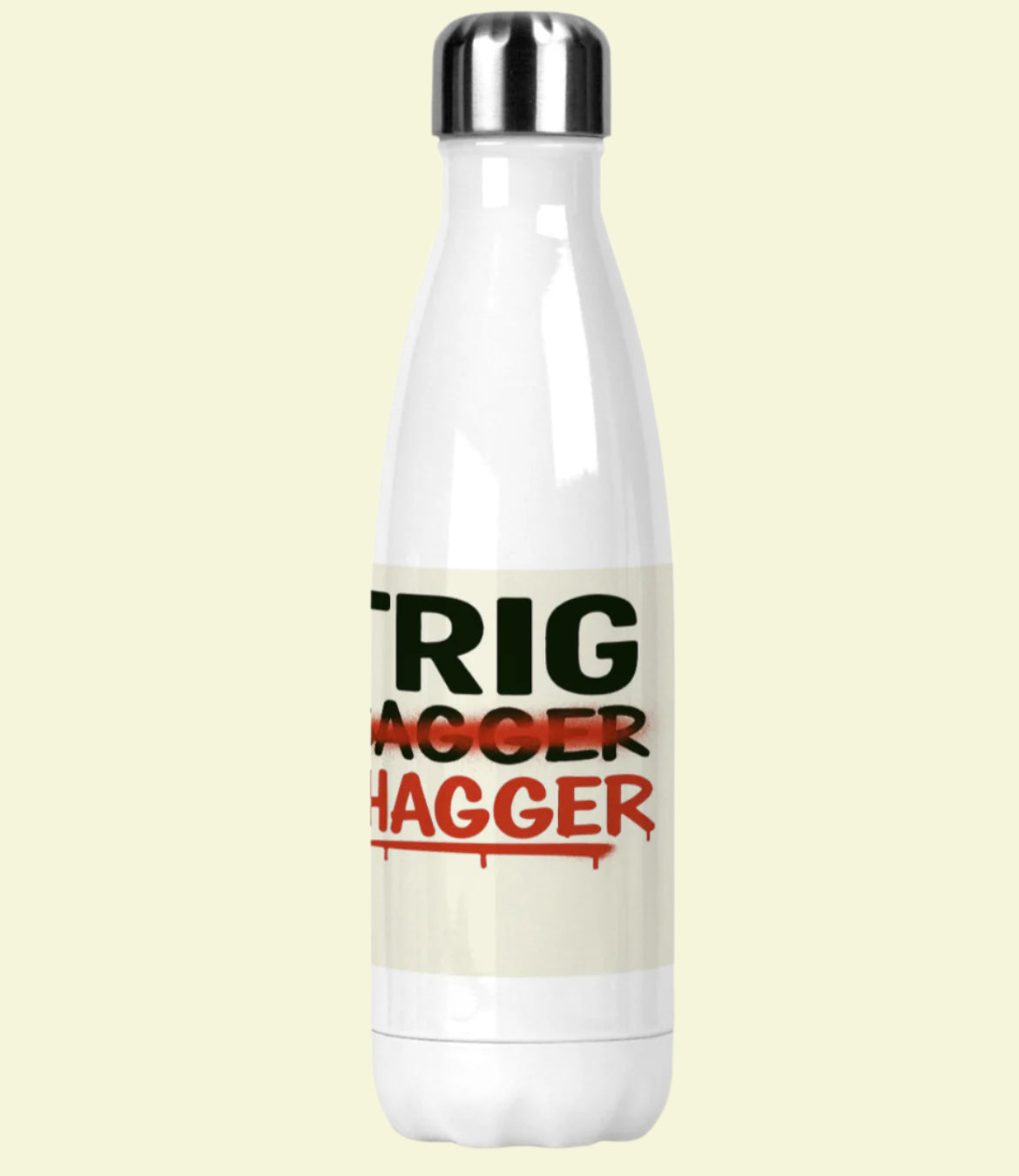 Trig Bagger stainless bottle for him - 500ml funny design