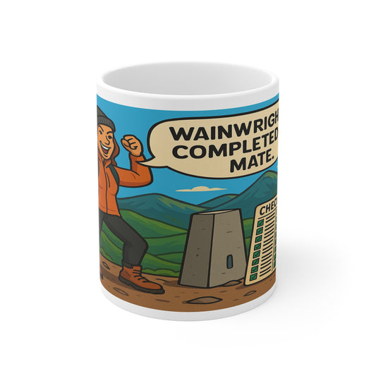 Wainwrights Completed It Mate Mug - For her - Funny Adventure Cup for Hikers | Outdoor Gift for Nature Lovers and Walkers