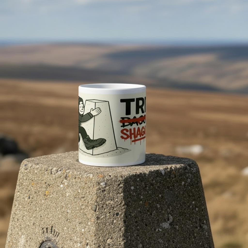Ceramic Mug 11oz – Trig Shagger for Her | Funny Hiking Gift