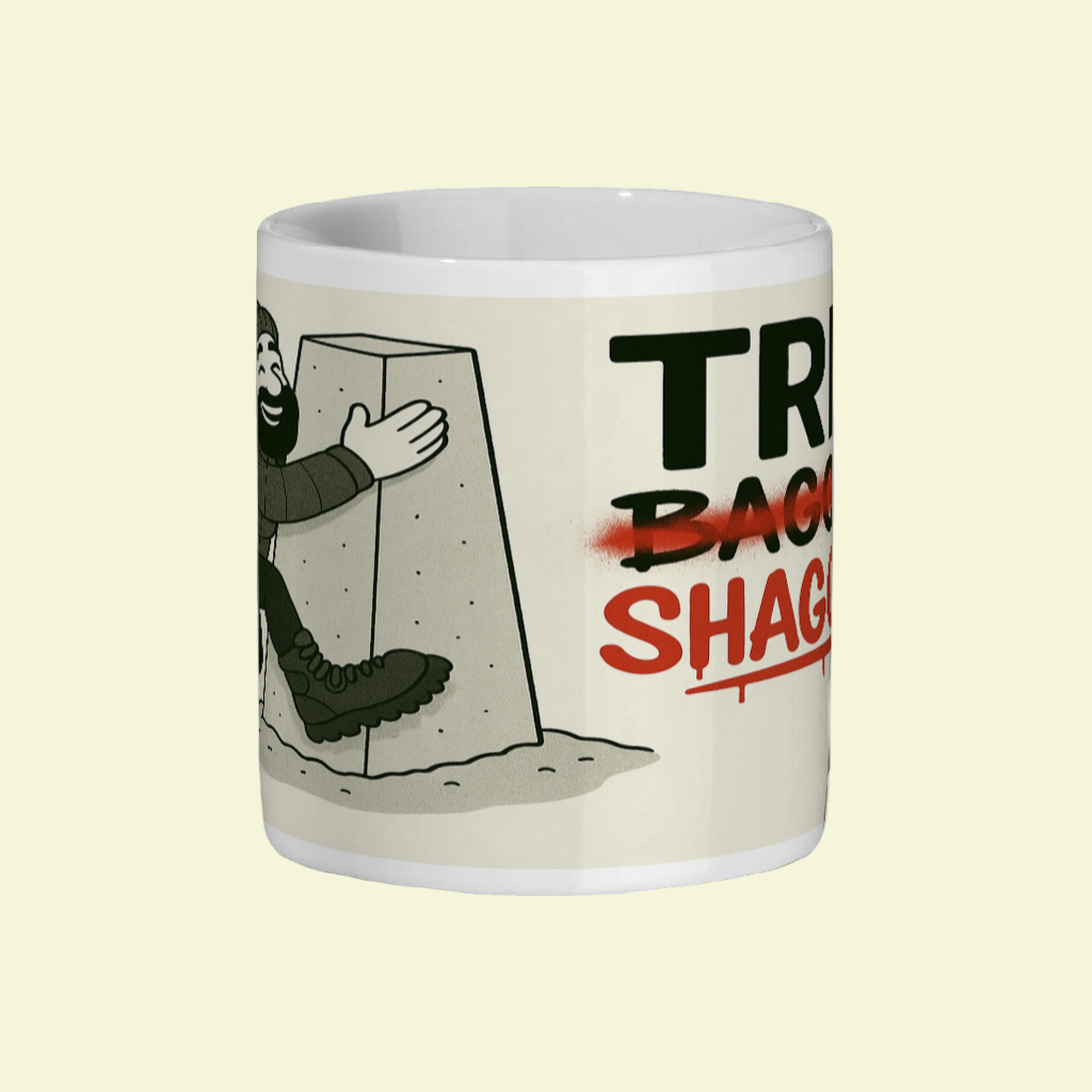 Ceramic Mug 11oz – Trig Shagger for Him | Funny Hiking Gift