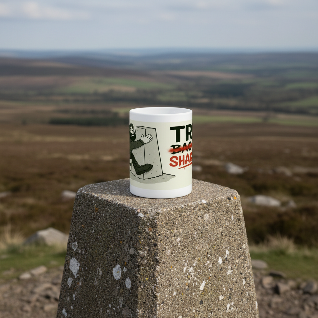 Ceramic Mug 15oz – Trig Shagger for Him | Funny Hiking Gift