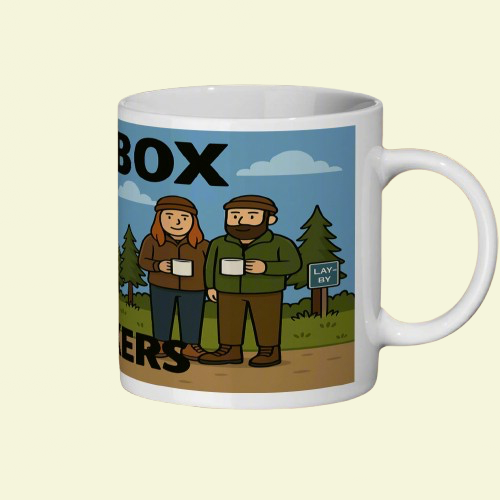 Tentbox Wankers Couple Ceramic Mug – Funny Camping & Van Life Gift