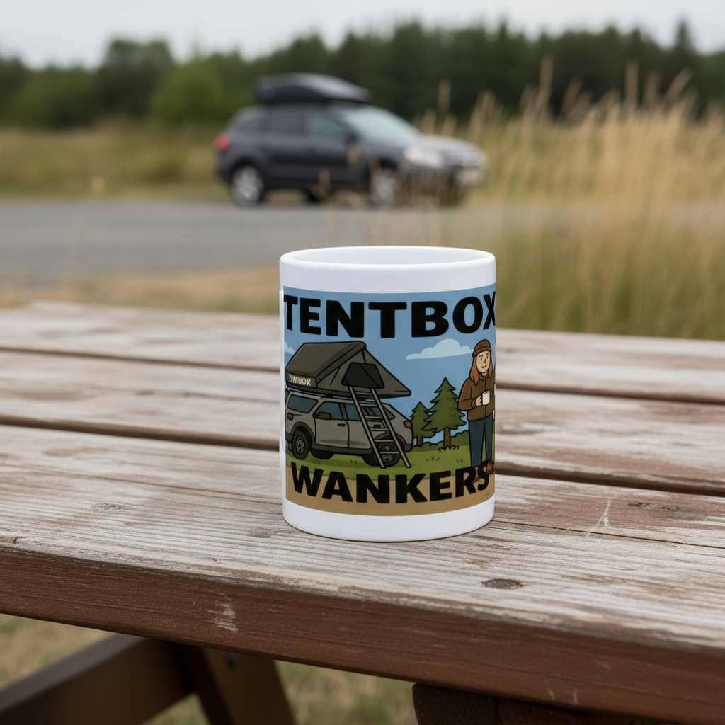 Ceramic Mug 15oz – Tentbox Wankers Couple | Funny Camping Gift