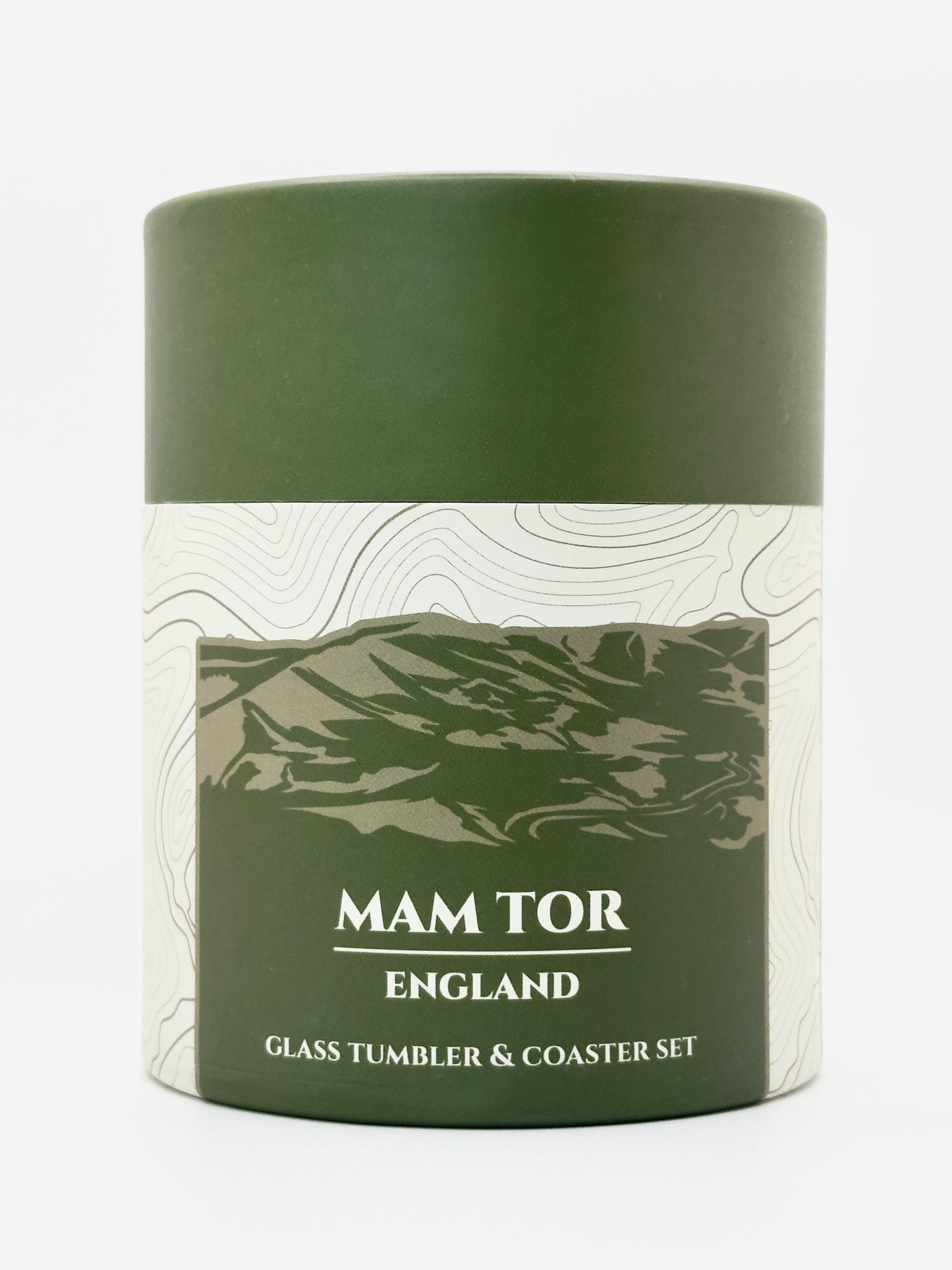 Mam Tor Whisky Tumbler 300ml | Peak District Gift