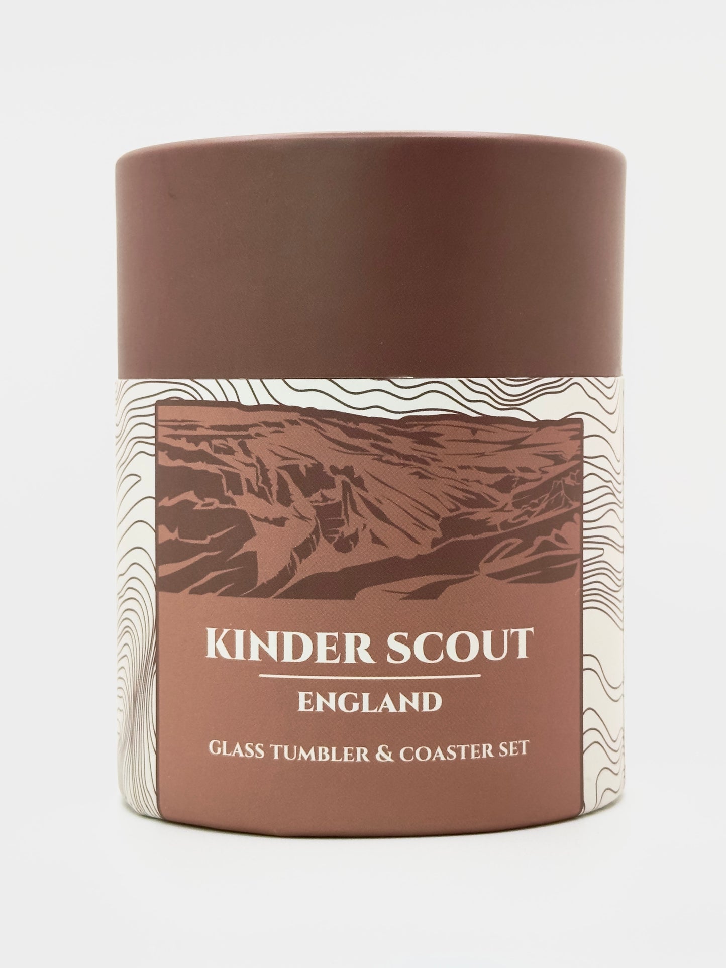 Kinder Scout Whisky Tumbler 300ml | Peak District Gift