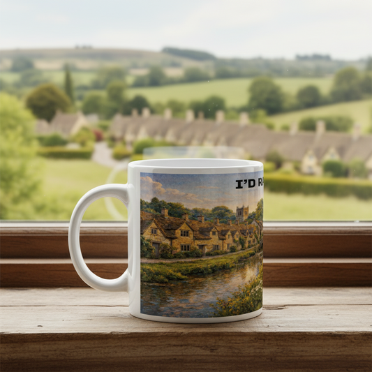 Ceramic Mug 11oz – I'd Rather Be in the Cotswolds for Her | Hiking Gift