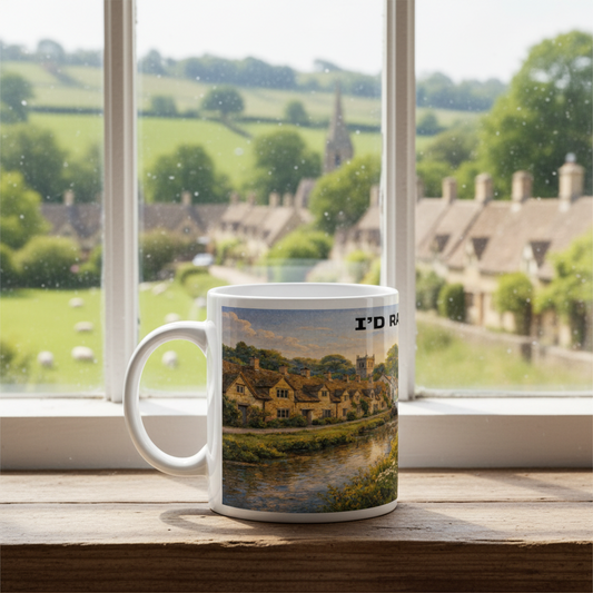 Ceramic Mug 11oz – I'd Rather Be in the Cotswolds for Him | Hiking Gift