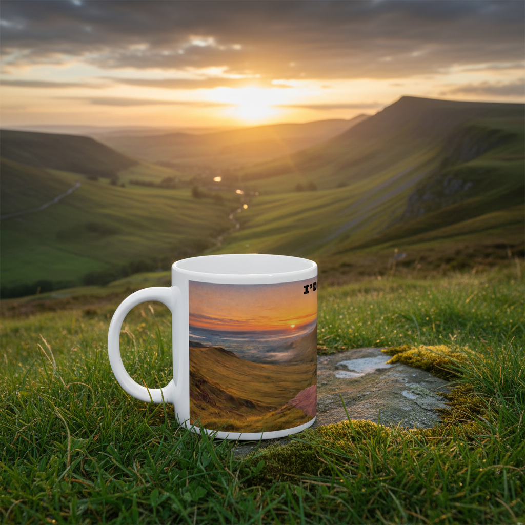 Ceramic Mug 11oz – I'd Rather Be in the Brecon Beacons for Him | Hiking Gift
