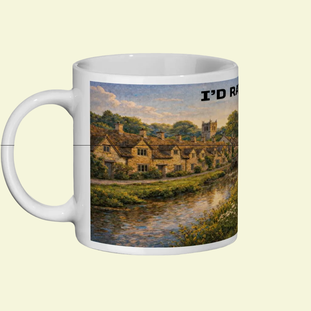 Ceramic Mug 11oz – I'd Rather Be in the Cotswolds for Her | Hiking Gift