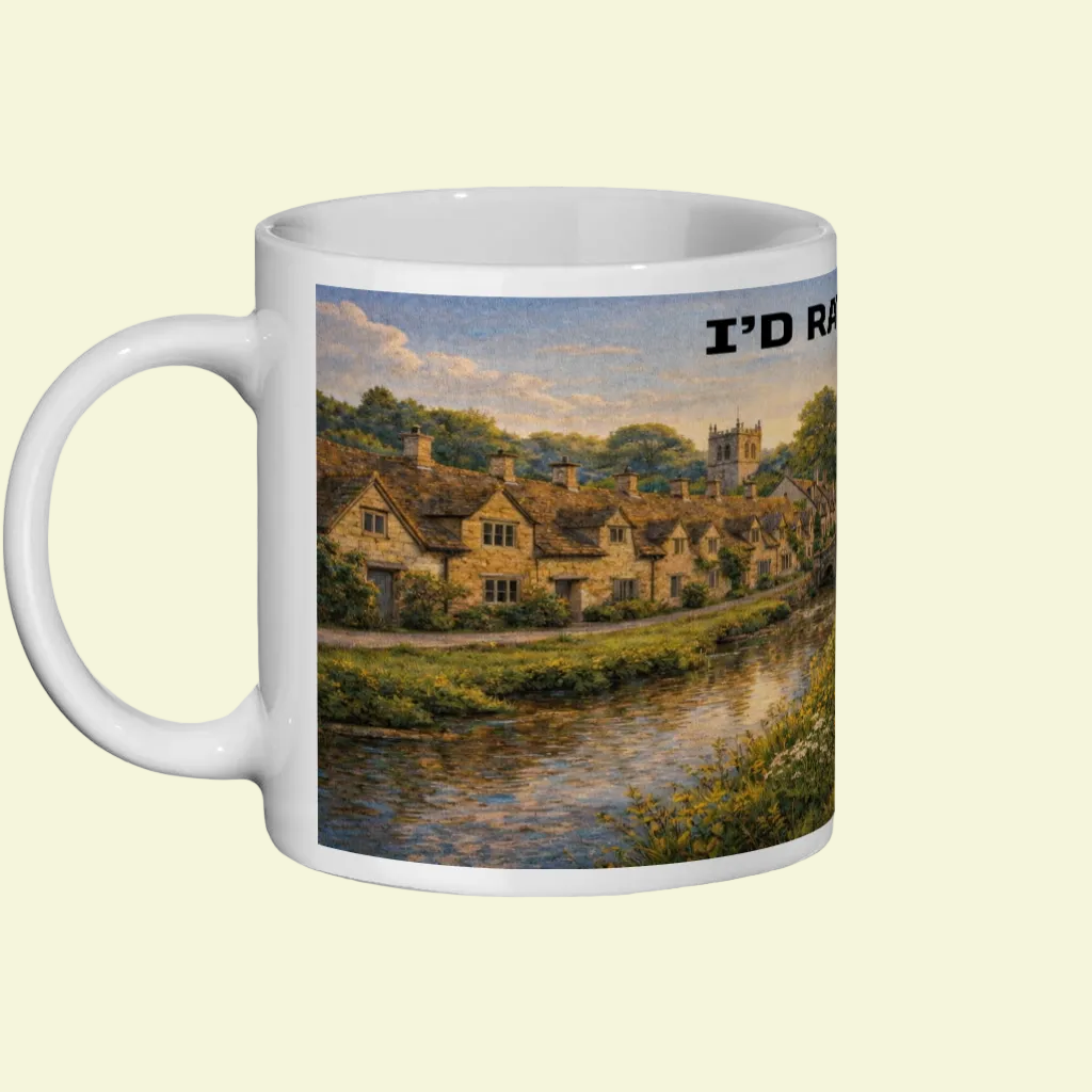 Ceramic Mug 11oz – I'd Rather Be in the Cotswolds for Him | Hiking Gift