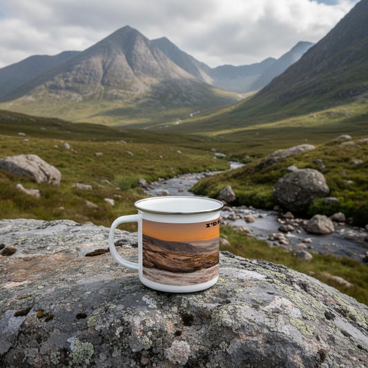 Enamel Mug 12oz – I'd Rather Be in the Cairngorms for Her | Camping Gift