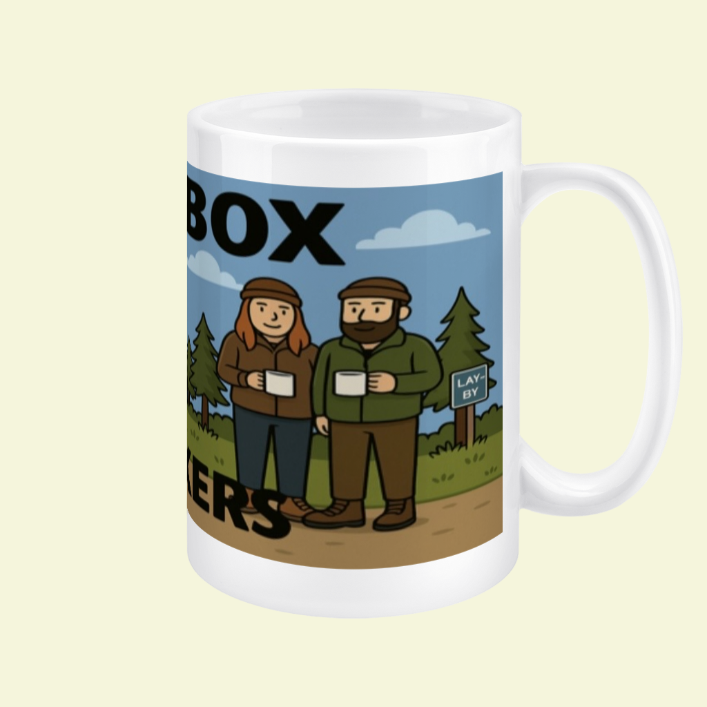 Tentbox Wankers Mug – Funny Camping Gift for Couples | 15oz Ceramic Mug
