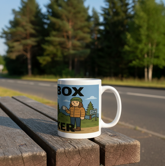 Tentbox Wanker Mug for Her – Funny Camping Gift | 15oz Ceramic Mug