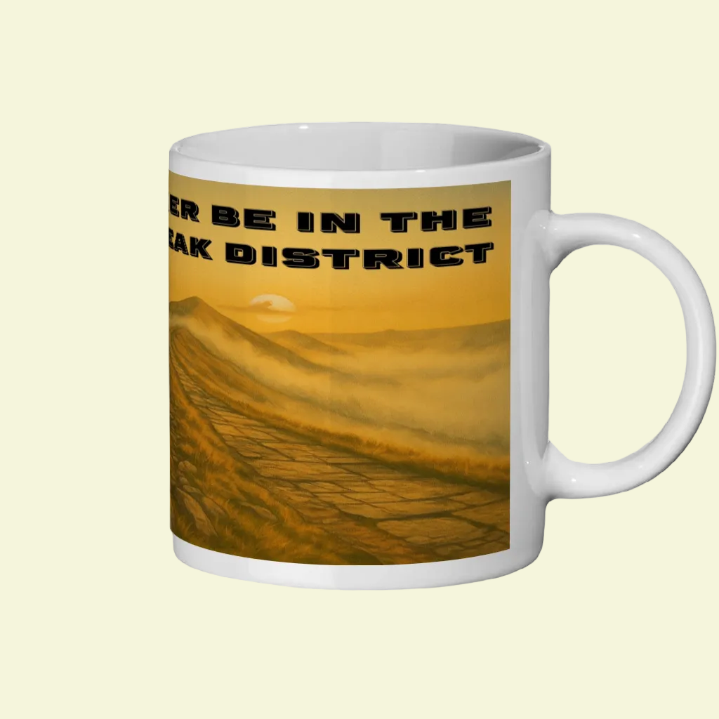 Ceramic Mug 11oz – I’d Rather Be in the Peak District for Him | Hiking Mug