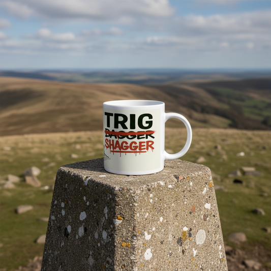 Ceramic Mug 11oz – Trig Shagger for Her | Funny Hiking Gift
