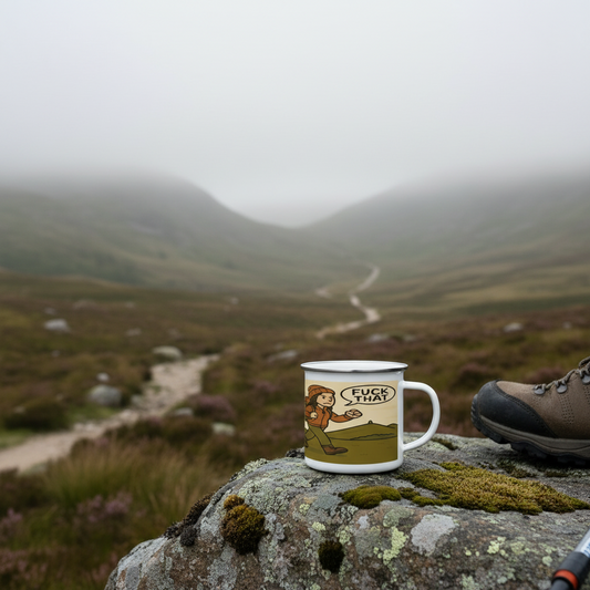 Enamel Mug 12oz – A Large Group of People for Her | Outdoors Gift