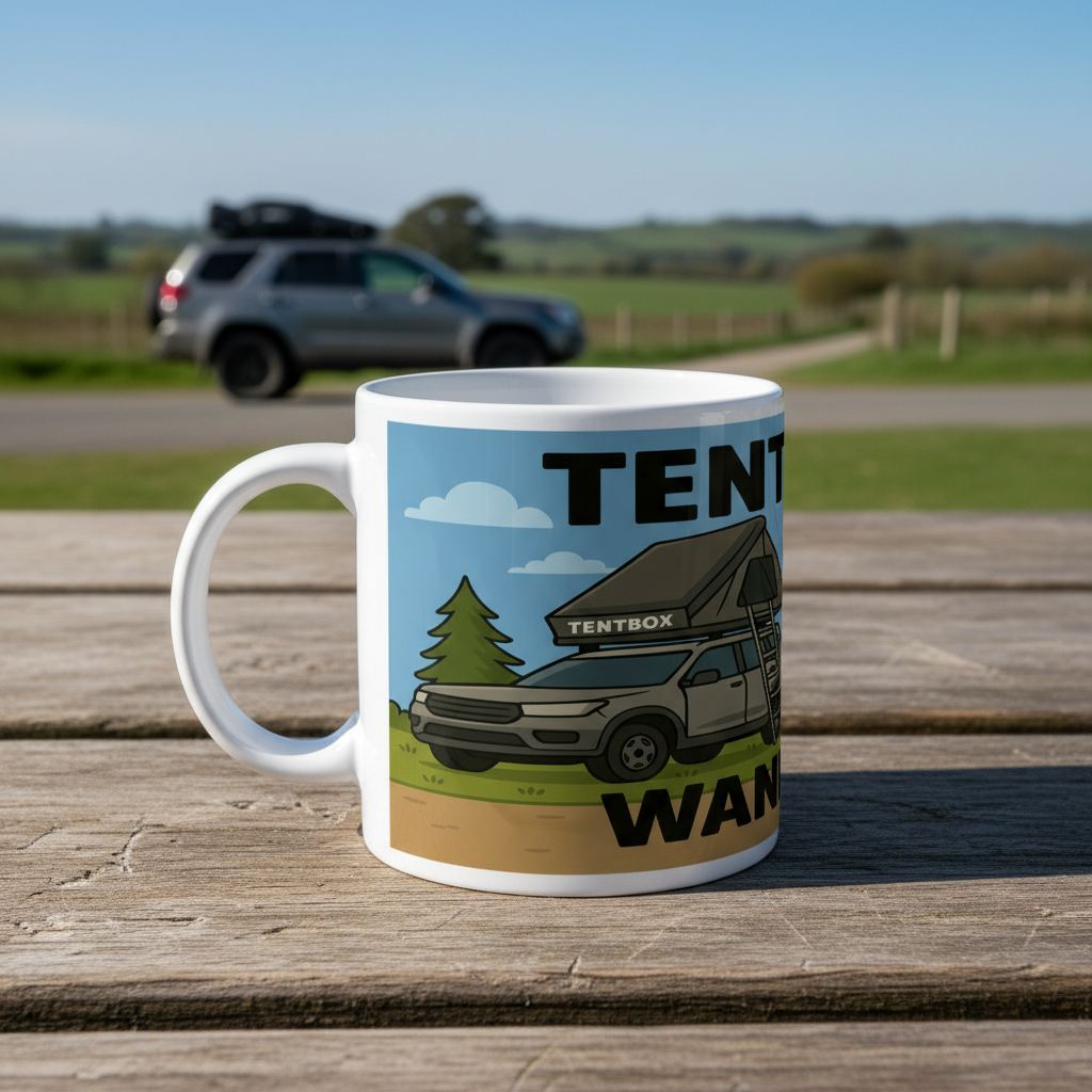 Ceramic Mug 11oz – Tentbox Wankers Couple for Campers | Funny Van Life Gift