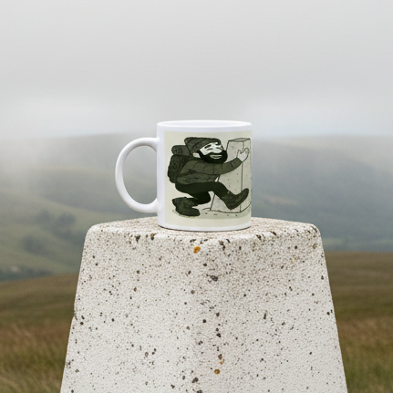 Ceramic Mug 11oz – Trig Shagger for Him | Funny Hiking Gift