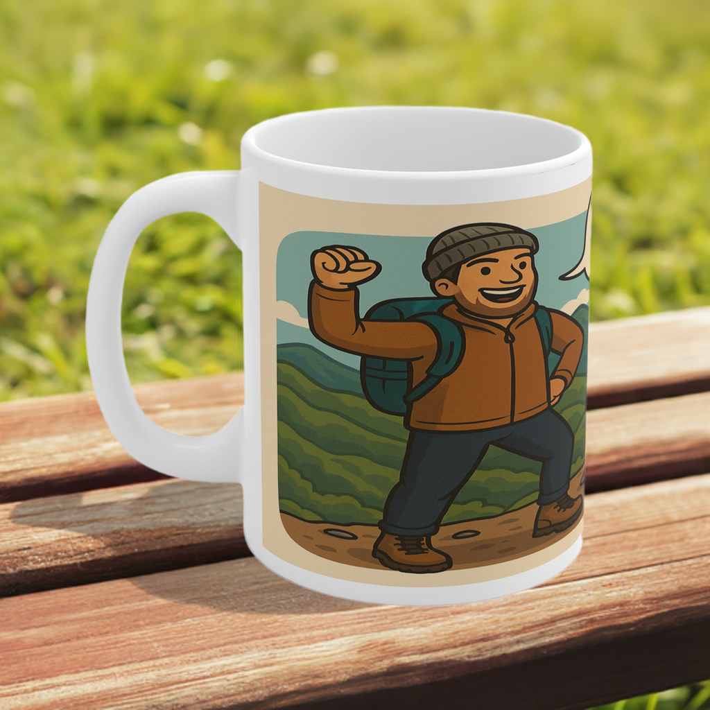 Wainwrights Completed It Mate coffee mug - ceramic style for Lake District outdoorsy men